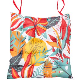 Home Deco Factory Cojín Silla Hidrófugo Paradis Exotiqu 40x40 cm Poliéster