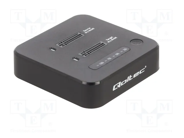QOLTEC Estación de acoplamiento USB 3.2 generación 2 negro QOLTEC Estación de acoplamiento USB 3.2 generación 2 negro