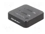 QOLTEC Estación de acoplamiento USB 3.2 generación 2 negro
