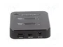 QOLTEC Estación de acoplamiento USB 3.2 generación 2 negro