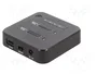 QOLTEC Estación de acoplamiento USB 3.2 generación 2 negro