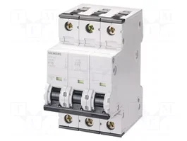 SIEMENS 5SY6 3P 50A 6kA Interruptor magnetotérmico