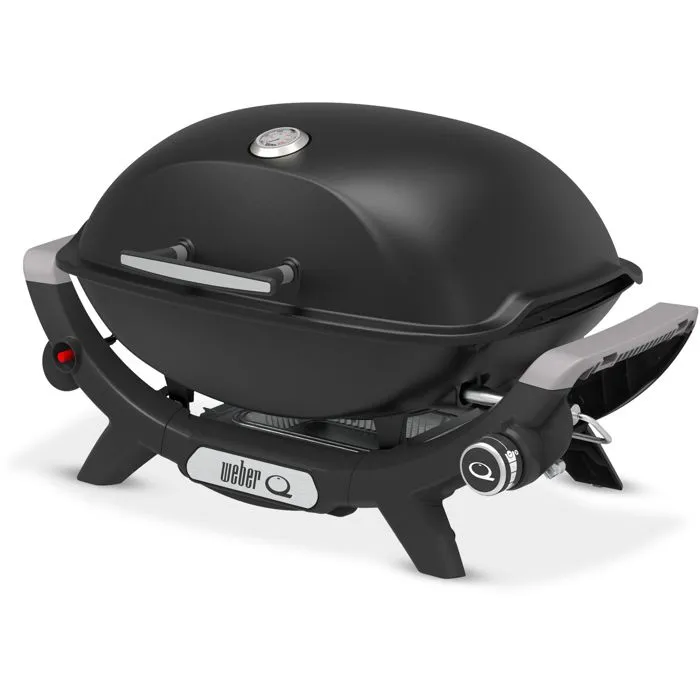 Weber Q2100N WEB1736953334925 Barbacoa de Gas 2.94 kW 1 Quemador Acero Inoxidable Encendido Piezoeléctrico Negra