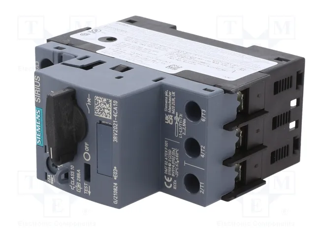 SIEMENS 3RV2021-4CA10 Interruptor motorizado 11kW 220÷690VAC SIEMENS 3RV2021-4CA10 Interruptor motorizado 11kW 220÷690VAC