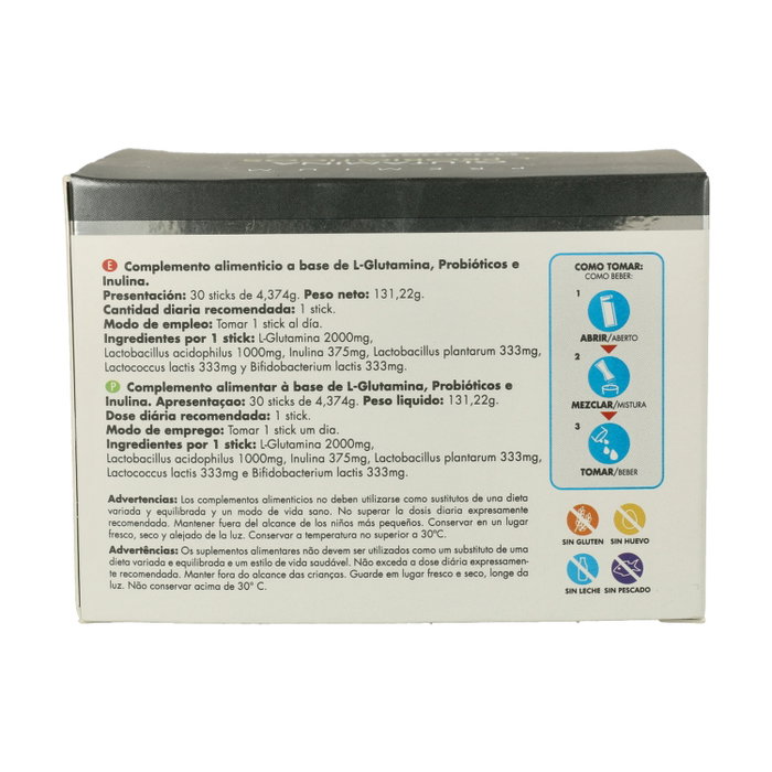 Prisma Natural Glutamina + Probiótico 30 Sticks Prisma Natural Glutamina + Probiótico 30 Sticks