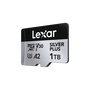 Lexar LMSSIPL001T-BNANG Tarjeta MicroSDXC Professional SILVER PLUS 1 TB UHS-I U3 V30 Lectura 205MB/s Escritura 150MB/s