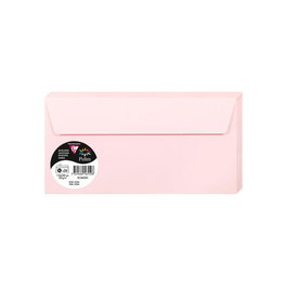 Sobre Clairefontaine Pollen 110X220 120G Rosa Paquete De 20
