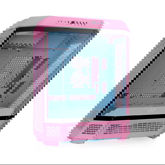Thermaltake The Tower 600 Midi Tower PC Juego Bubble Pink Vidrio Templado ATX Micro-ATX Mini-ITX SPCC