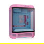 Thermaltake The Tower 600 Midi Tower PC Juego Bubble Pink Vidrio Templado ATX Micro-ATX Mini-ITX SPCC