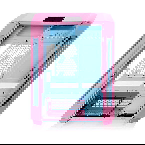 Thermaltake The Tower 600 Midi Tower PC Juego Bubble Pink Vidrio Templado ATX Micro-ATX Mini-ITX SPCC