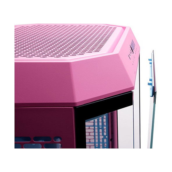 Thermaltake The Tower 600 Midi Tower PC Juego Bubble Pink Vidrio Templado ATX Micro-ATX Mini-ITX SPCC