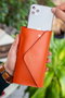 Zoozie Bags Cartera de Mujer Naranja Piel PU