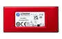 Kingston SSD XS1000 Red 2TB Externo USB-C 3.2 Gen 2 - Unidad de Estado Sólido Externa Portátil hasta 1050 MB/s