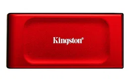 Kingston SSD XS1000 Red 2TB Externo USB-C 3.2 Gen 2 - Unidad de Estado Sólido Externa Portátil hasta 1050 MB/s