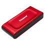 Kingston XS1000 Disco Duro SSD Externo 2TB USB-C 3.2 Gen 2, Color Rojo, Velocidad Lectura 1050 MB/s, Compatible con Windows, Mac, Android, iOS
