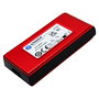 Kingston XS1000 Disco Duro SSD Externo 2TB USB-C 3.2 Gen 2, Color Rojo, Velocidad Lectura 1050 MB/s, Compatible con Windows, Mac, Android, iOS