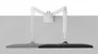 Neomounts DS70-250WH1 NEXT Slim Soporte para Monitor de Escritorio con Brazo de Gas, Inclinación 90°, Rotación 360°, Hasta 35" y 9 kg, VESA 100x100/75x75, Color Blanco