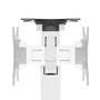 Neomounts Soporte para Monitor 17" 17-35" Blanco, Carga Máx. 9kg