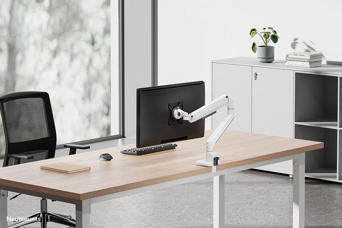 Neomounts Soporte para Monitor 17" 17-35" Blanco, Carga Máx. 9kg