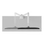 Neomounts DS70-250WH1 Brazo de monitor 17-35 pulg. Blanco