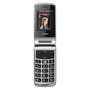 Bea-fon SL605 Telefono movil concha negro resistente al agua IP54, pantalla 2.4" TFT, camara 1.3 MP, radio FM, bateria 1050 mAh, unica SIM, USB-C