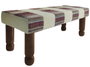 DKD Home Decor Descalzadora Algodón Mango Multicolor