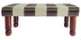 DKD Home Decor Descalzadora Algodón Mango Multicolor