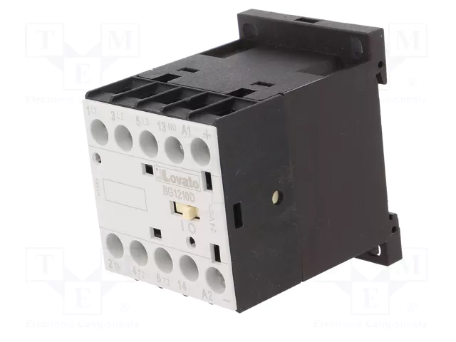LOVATO ELECTRIC Contactor BG 3-polar 12A 24VDC LOVATO ELECTRIC Contactor BG 3-polar 12A 24VDC