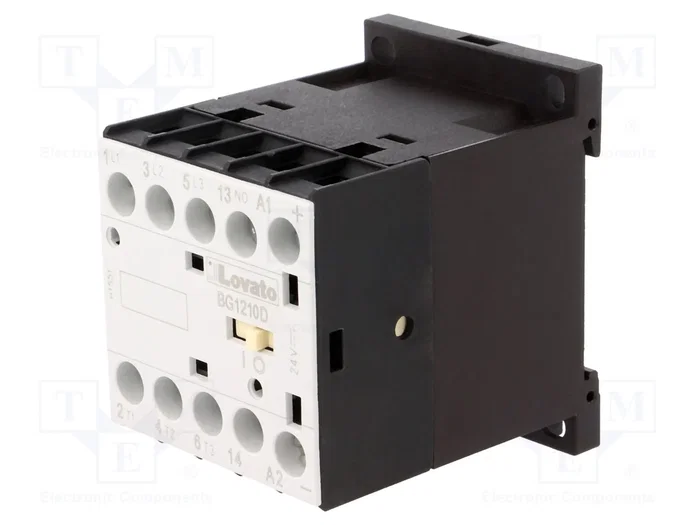 LOVATO ELECTRIC Contactor BG 3-polar 12A 24VDC LOVATO ELECTRIC Contactor BG 3-polar 12A 24VDC