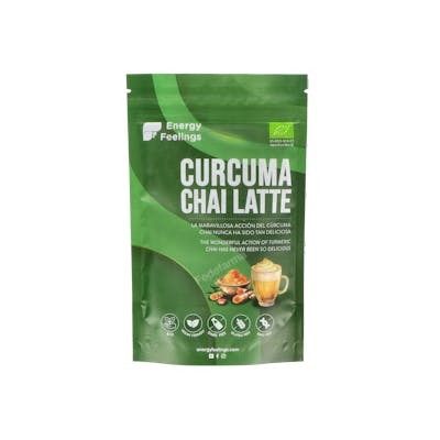 ENERGY FEELINGS Curcuma Chai Latte 150Gr Eco Vegan Sg ENERGY FEELINGS Curcuma Chai Latte 150Gr Eco Vegan Sg