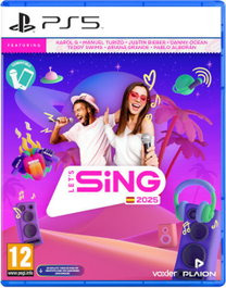 Plaion Let's Sing 2025 para PlayStation 5