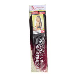 X-Pression Extensión de Cabello Sintético T1B.Burg 1x2