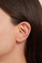 Heliophilia Silver Pendientes ELKAB92216R Plata de Ley 925 Oro Rosa Hipoalergénicos