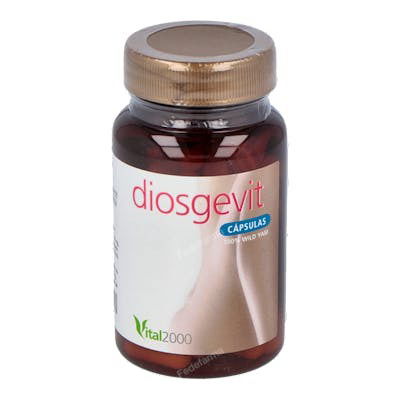 VITAL 2000 Diosgevit 60 Cápsulas - Regulación Hormonal, Menopausia y Densidad Ósea