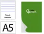 Liderpapel Bloc notas horizontal A5 80 hojas