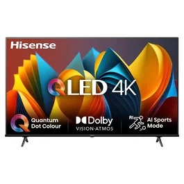 Hisense 75E7NQ Smart TV QLED 75" 4K Ultra HD 144Hz Gaming, WiFi, Bluetooth, HDR, Modo Hotel, VIDAA
