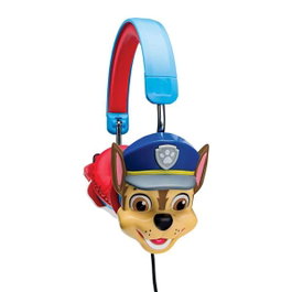 Lexibook Auriculares plegables Paw Patrol con cable y puerto USB