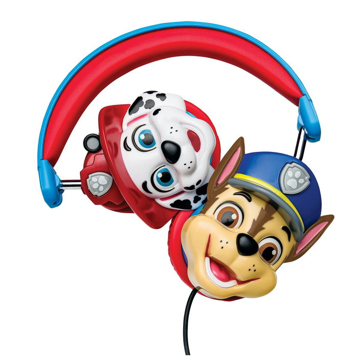 Lexibook Auriculares plegables Paw Patrol con cable y puerto USB
