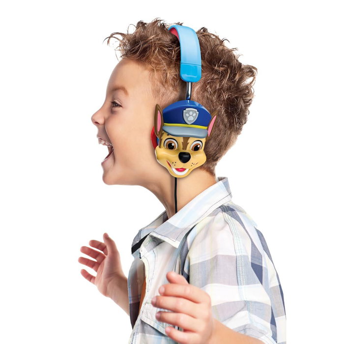 Lexibook Auriculares plegables Paw Patrol con cable y puerto USB