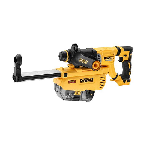DeWALT DWH205DH-XJ Aspirador de polvo para martillo perforador DCH263, Seco, Color Negro y Amarillo, 1.6 kg