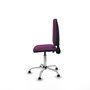 PIQUERAS Y CRESPO Silla de oficina Aýna Morada con Base Cromada