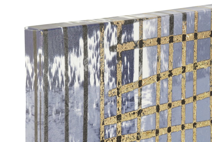 DKD Home Decor Cuadro Lienzo MDF Abstracto Surtido de 3 Unidades Azul y Negro DKD Home Decor Cuadro Lienzo MDF Abstracto Surtido de 3 Unidades Azul y Negro