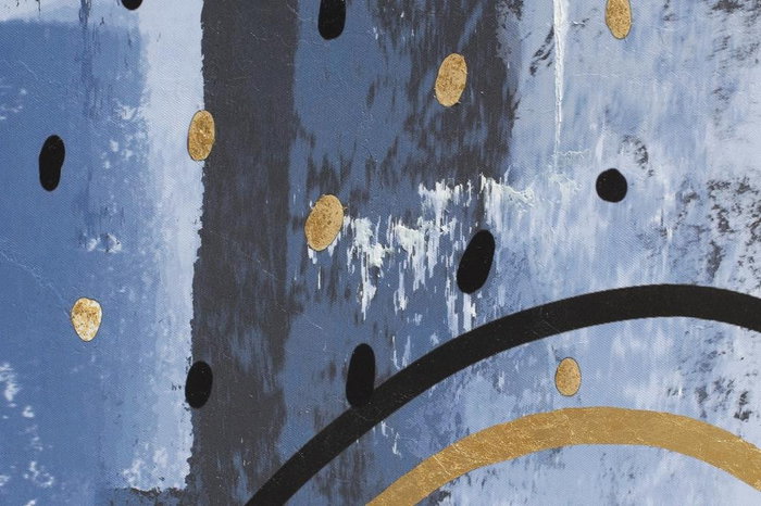 DKD Home Decor Cuadro Lienzo MDF Abstracto Surtido de 3 Unidades Azul y Negro DKD Home Decor Cuadro Lienzo MDF Abstracto Surtido de 3 Unidades Azul y Negro