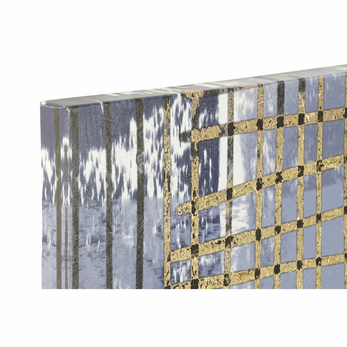 DKD Home Decor Cuadro Lienzo MDF Abstracto Surtido de 3 Unidades Azul y Negro DKD Home Decor Cuadro Lienzo MDF Abstracto Surtido de 3 Unidades Azul y Negro