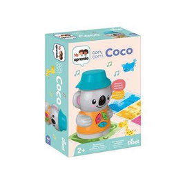 Diset Juego Educativo Yo Aprendo Aprendo Con Coco para Niños Pequeños para Aprender Nombres Sonidos y Colores de Forma Divertida