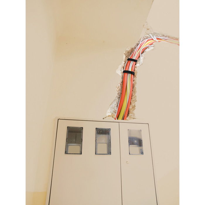 Velcro Cinta One-Wrap 20x25m Negra Sujeción Cableado