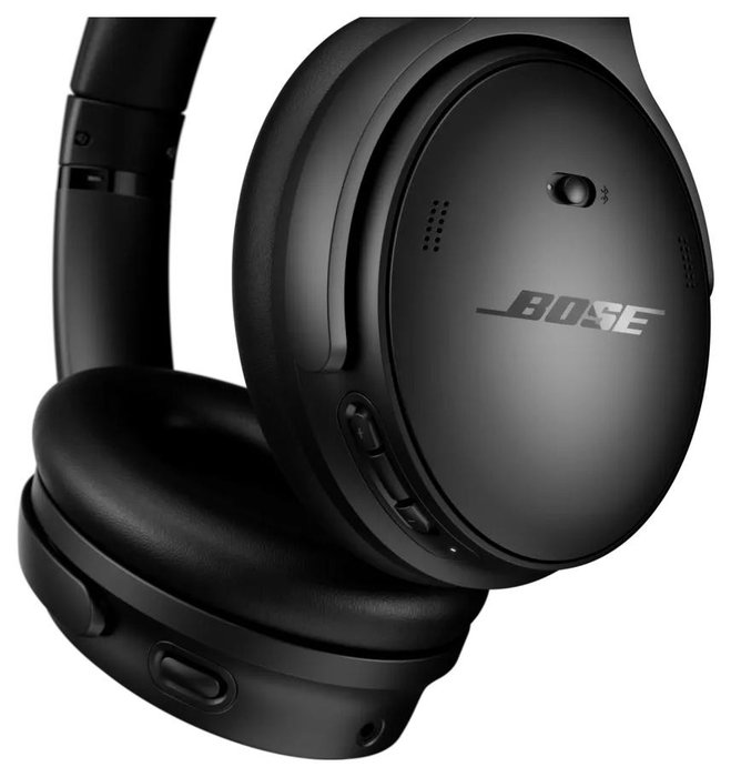 Bose QuietComfort Auriculares con Cancelación de Ruido, Negro