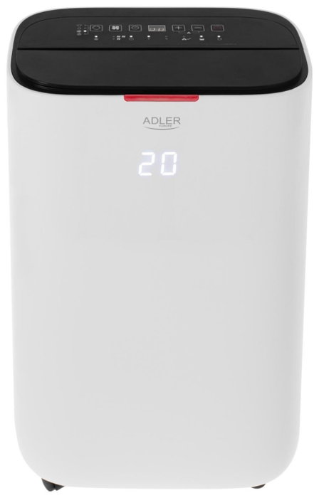 Adler AD 7863 2w1 Osuszacz i Oczyszczacz Powietrza 25L/dobę HEPA H13 Biały
