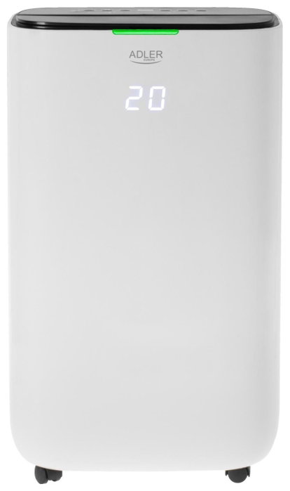 Adler AD 7863 2w1 Osuszacz i Oczyszczacz Powietrza 25L/dobę HEPA H13 Biały
