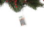 DKD Home Decor Corona LED 50 LEDs Verde y Rojo 60x15x60 cm